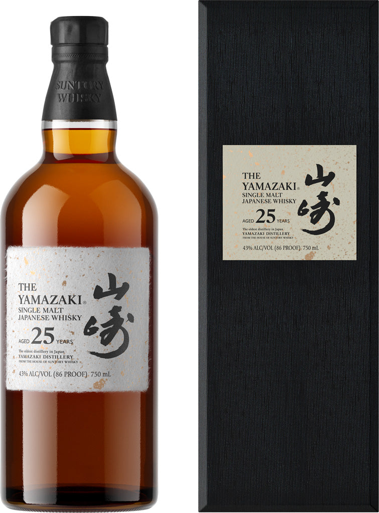 Suntory Yamazaki 25 Year Old Japanese Single Malt Whisky 750ml-0