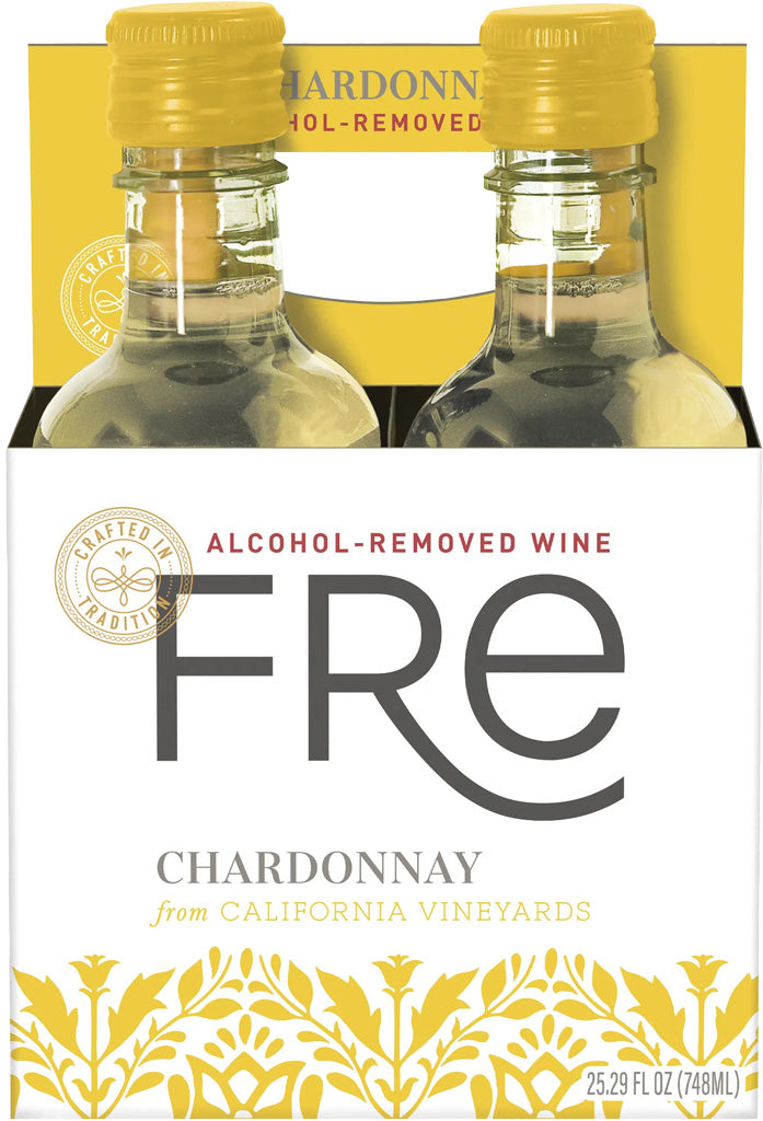 Fre Alcohol Removed Chardonnay 4pk-0
