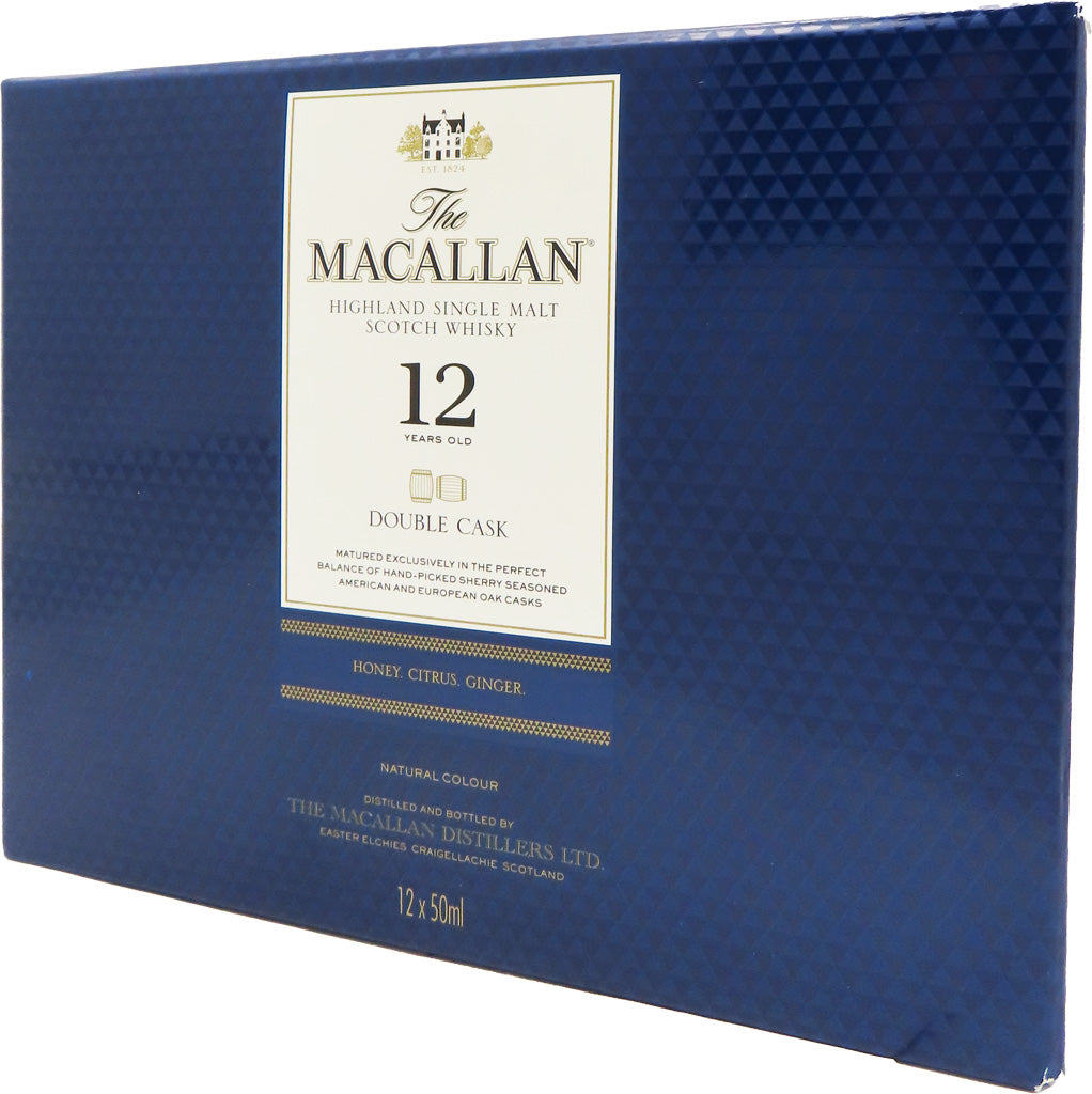 The Macallan Double Cask 12 Years Old 50ml 12pk-0