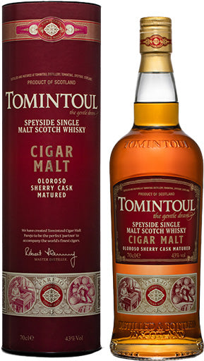 Tomintoul Single Malt Scotch Cigar Malt Oloroso Sherry Cask 750ml-0