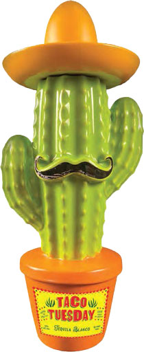 Taco Tuesday Cactus Edition Tequila Blanco 750ml-0