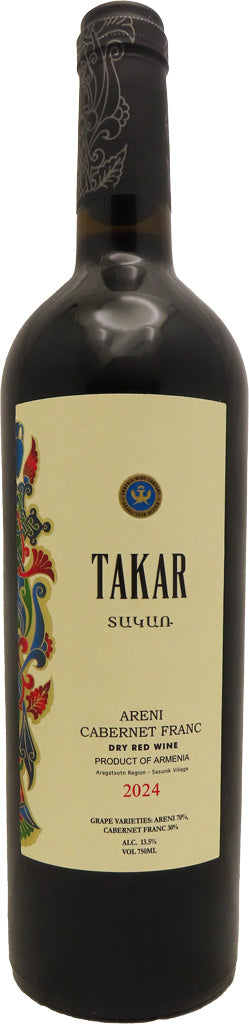 Takar Areni Cabernet Franc Dry Red Wine 750ml-0