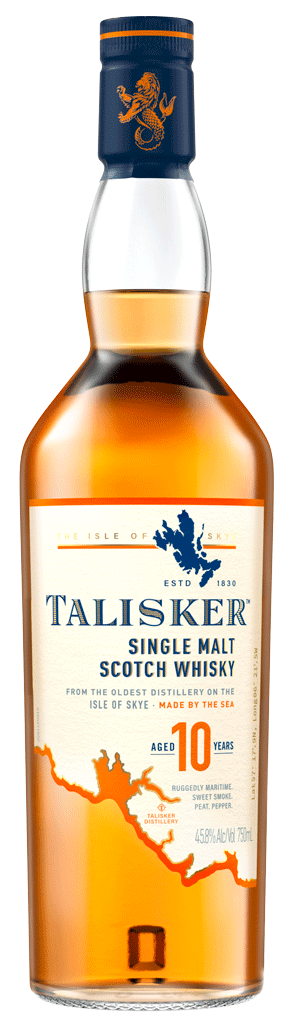 Talisker 10 Year Old Single Malt Whisky 750ml-0