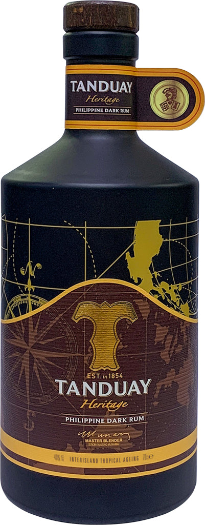 Tanduay Heritage Philippine Dark Rum 750ml-0
