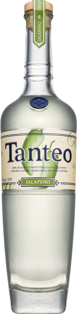 Tanteo Jalapeno Tequila Blanco 750ml-0