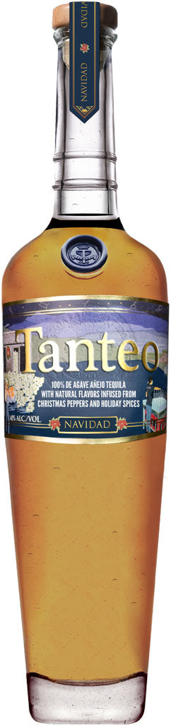 Tanteo Navidad Tequila Anejo 750ml-0