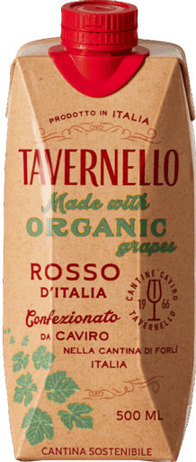 Tavernello Organic Rosso d'Italia 500ml-0