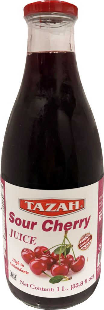 Tazah 100% Organic Sour Cherry Juice 1L-0