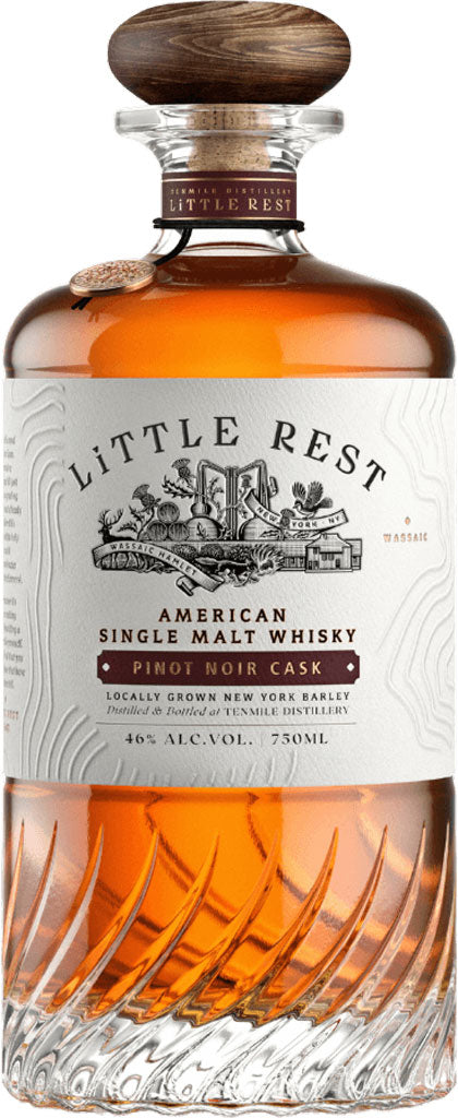 Tenmile Little Rest Pinot Noir Cask American Single Malt 750ml-0