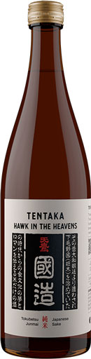 Tentaka Hawk in the Heavens Junmai Sake 720ml-0