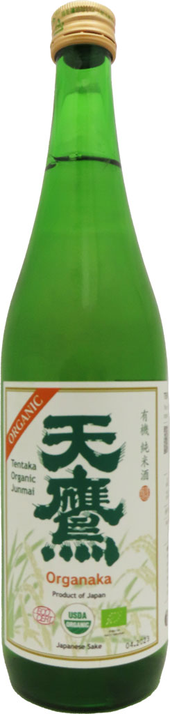 Tentaka Organaka Junmai Sake 720ml-0