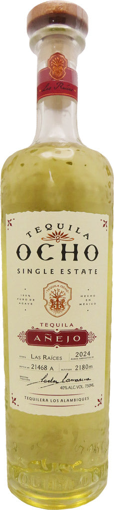Tequila Ocho Anejo Las Raices 750ml-0