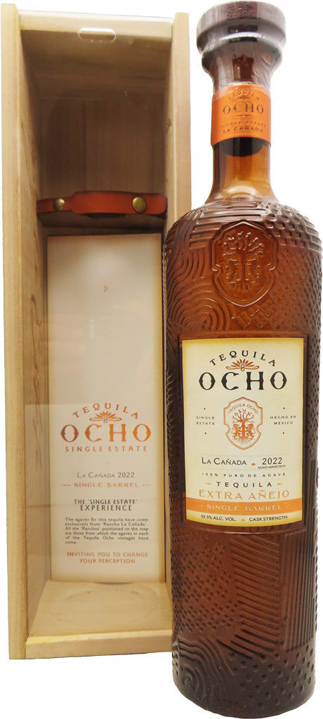Tequila Ocho Extra Anejo Single Barrel "La Canada" 2022 105 Proof 750ml-0