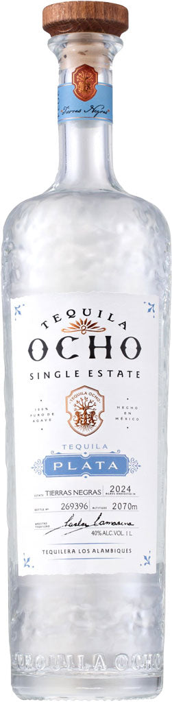 Tequila Ocho Plata 750ml-0