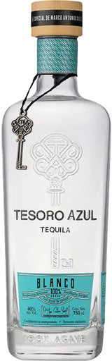 Tesoro Azul Tequila Blanco 750ml-0