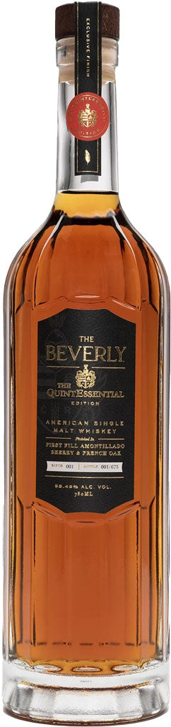 The Beverly The Quintessential Edition American Single Malt Whiskey 750ml-0
