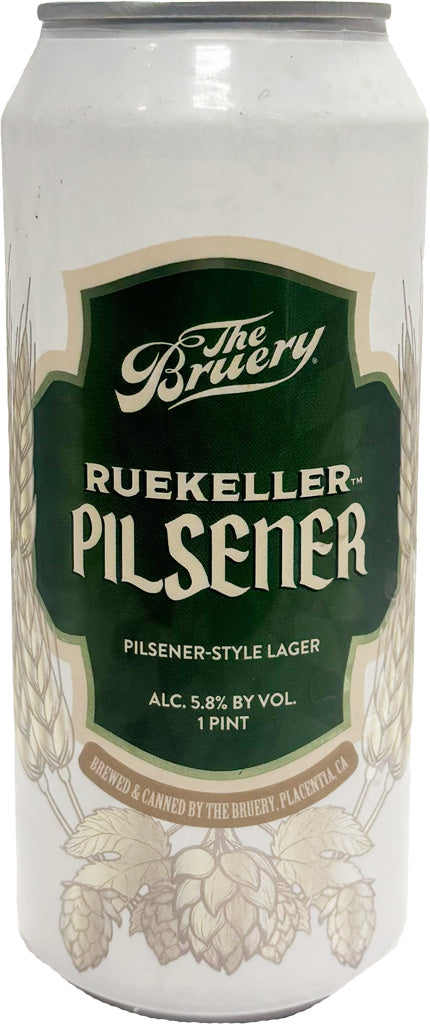 The Bruery Ruekeller Pilsener Style Lager 16oz Can-0