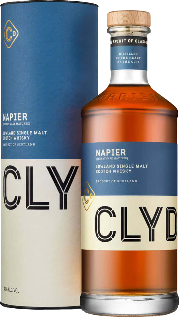 The Clydeside Napier Single Malt Whisky 700ml-0