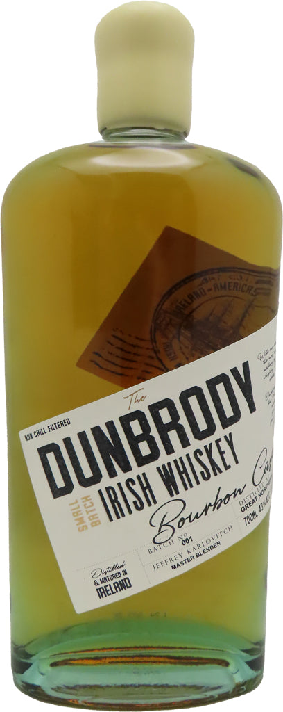 The Dunbrody Bourbon Cask Irish Whiskey 700ml-0