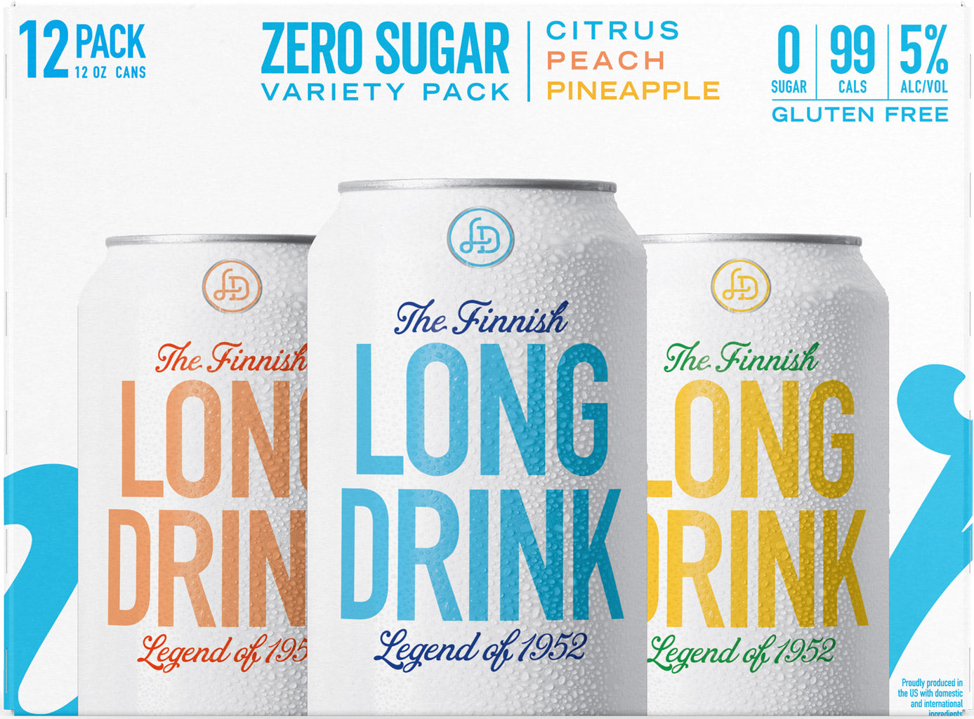 Long Drink Zero Sugar Variety Pack 12pk-0