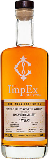 The ImpEx Collection Linkwood Distillery Chateau Margaux Red Wine Barrique 2008 17Yr. Single Malt Whisky 750ml-0
