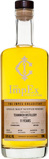 The ImpEx Collection Teaninich Distillery 2013 11 Year Old Single Malt Whisky 750ml-0