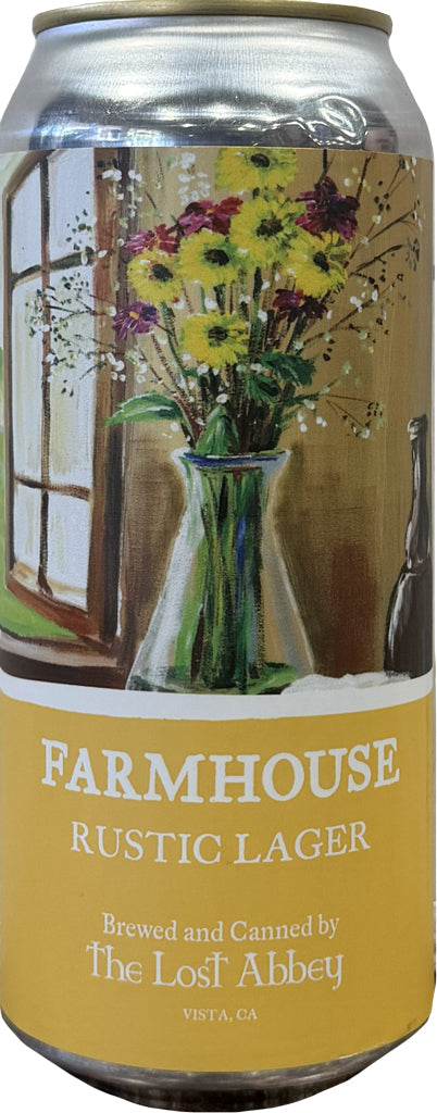 The Lost Abbey Farmhouse Rustic Lager 16oz Can-0