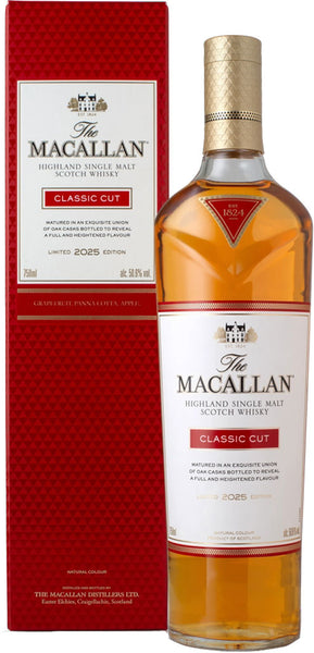 The Macallan Classic Cut 2025 Edition Single Malt Whisky 750ml