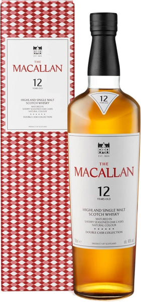 The Macallan Double Cask 12 Year Old Single Malt Whisky 750ml