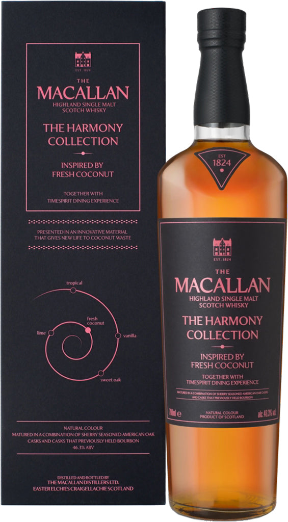 The Macallan Harmony Collection Inspired By Fresh Coconut Single Malt Whisky 750ml-0