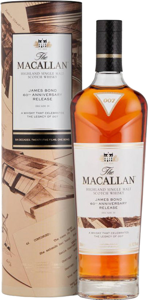 The Macallan James Bond 60th Anniversary Decade IV 700ml-0