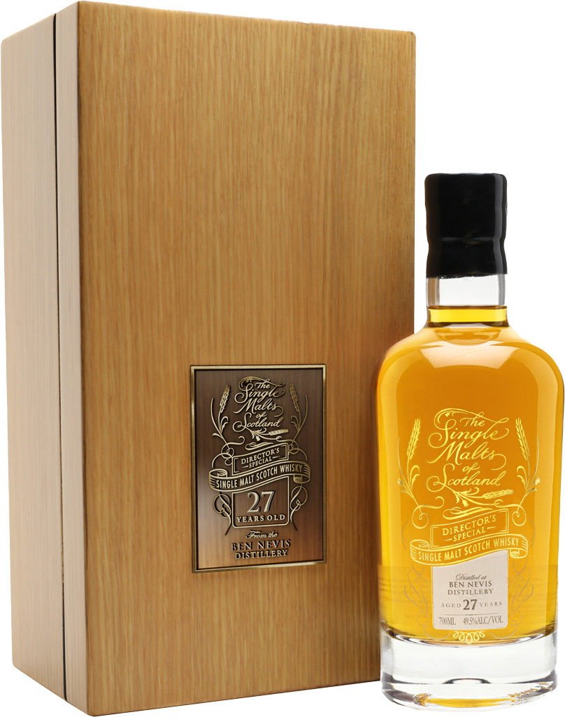 The Single Malts of Scotland Director's Special Ben Nevis 1996 27 Year Old Single Malt Whisky 700ml-0