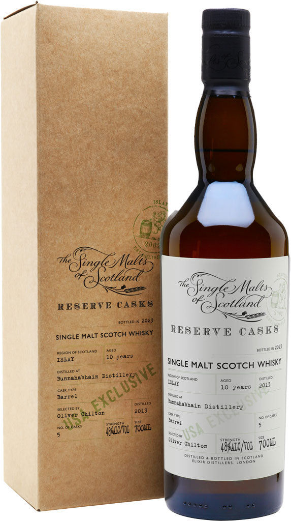 The Single Malts of Scotland Reserve Casks Bunnahabhain 2013 10yr 700ml-0