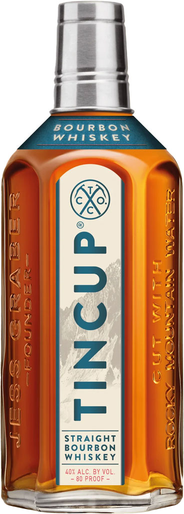 Tin Cup Straight Bourbon Whiskey 750ml-0