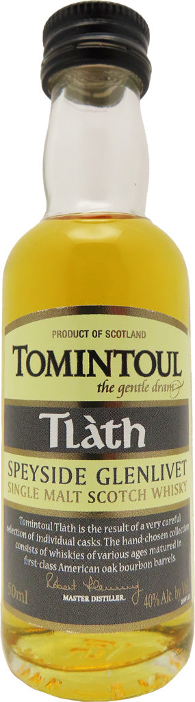 Tomintoul Single Malt Scotch Speyside Tlath 50ml-0