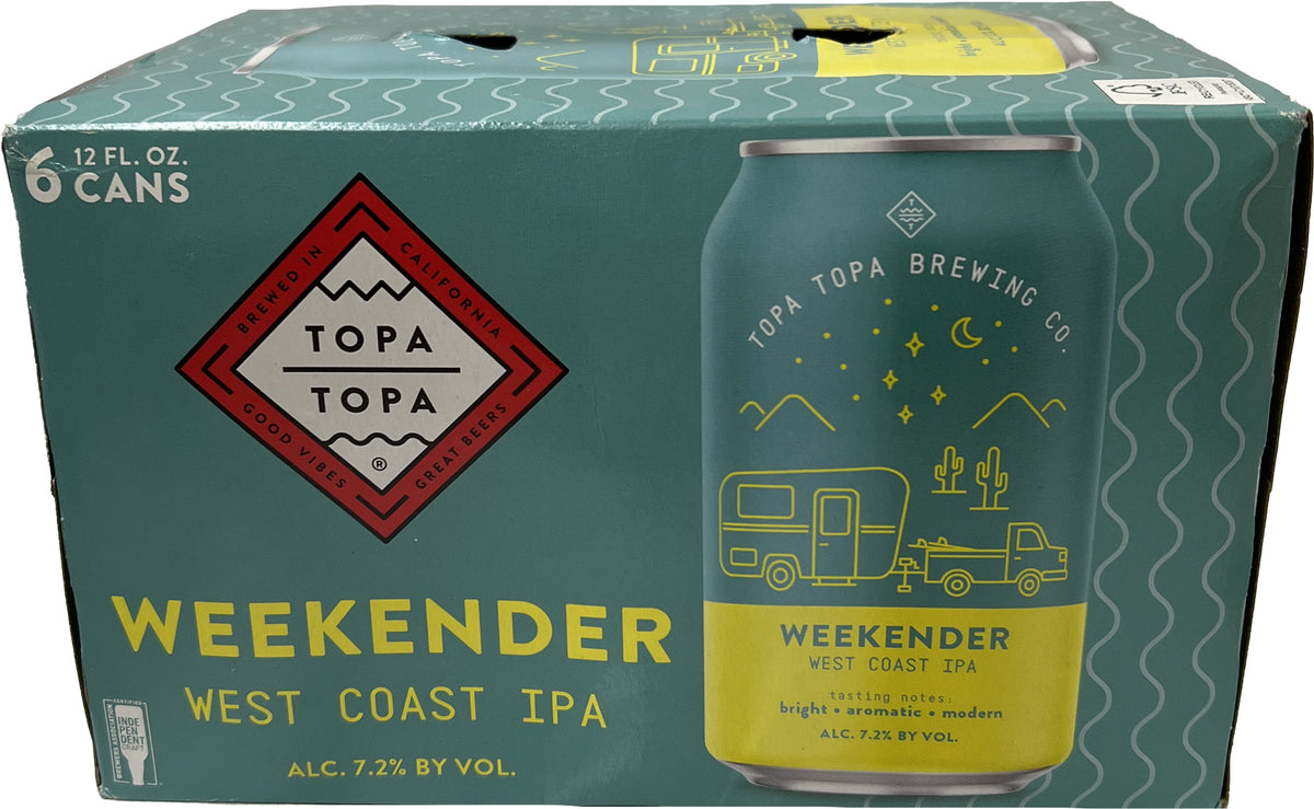 Topa Topa Weekender IPA 6pk Cans-0