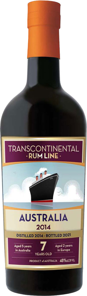 Transcontinental Rum Line 7 Year Old Australia Single Rum 2014 750ml-0