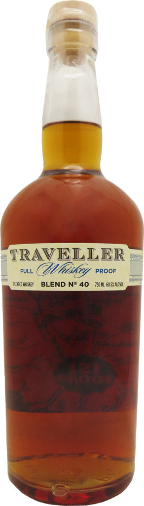 Traveller Blended No.40 Full Proof Whiskey 750ml-0