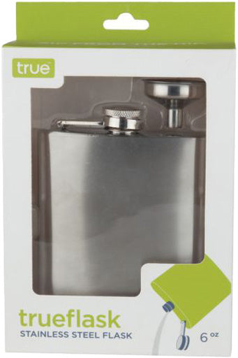 True Stainless Steel Flask 6oz