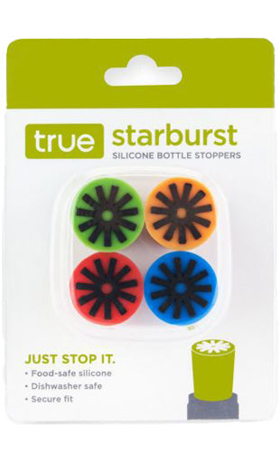 True Starburst Bottle Stoppers 4pk-1