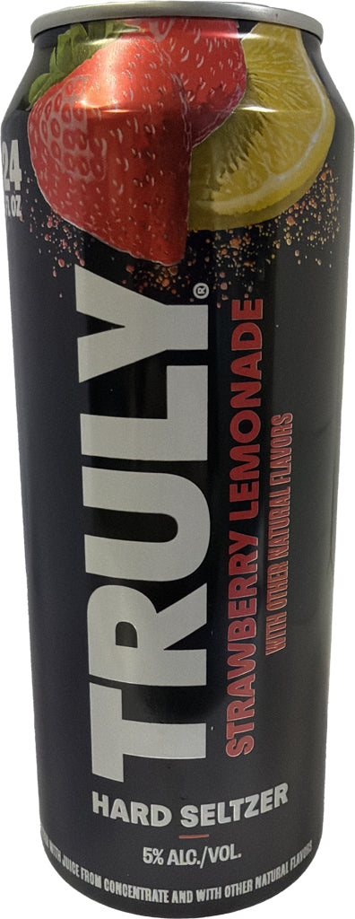Truly Strawberry Lemonade 24oz Can-0