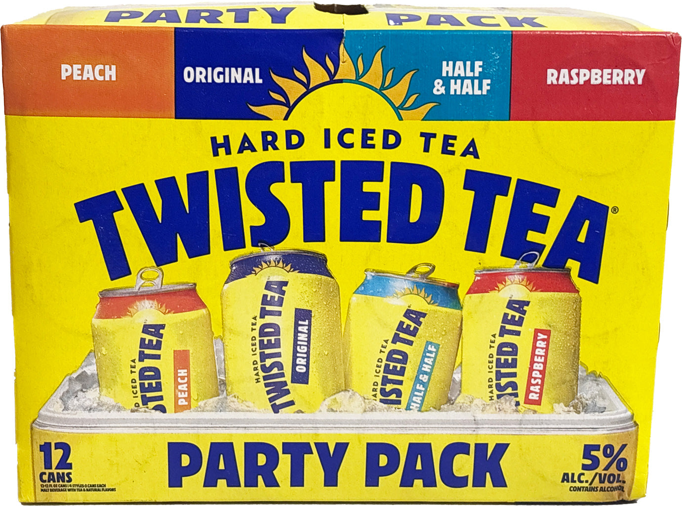 Twisted Hard Iced Tea Party Pack 12pk Cans-0