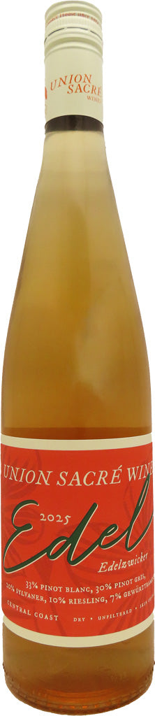 Union Sacre Central Coast Edelzwicker 2025 750ml-0