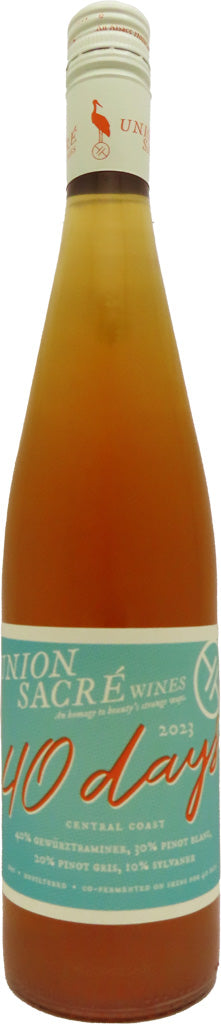 Union Sacre "40 Days" Skin Contact Blend 2023 750ml-0