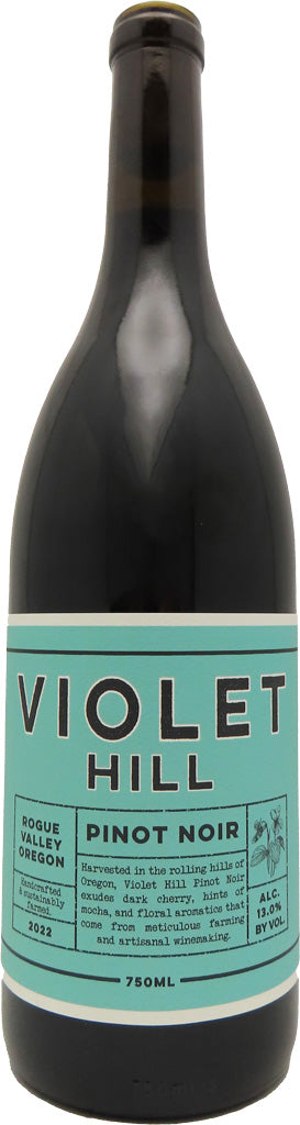 Violet Hill Pinot Noir Rogue Valley 2022 750ml