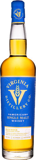 Virginia Distillery Co Blue Ridge Toasted Barrel Finish Virginia Single Malt Whisky 700ml-0