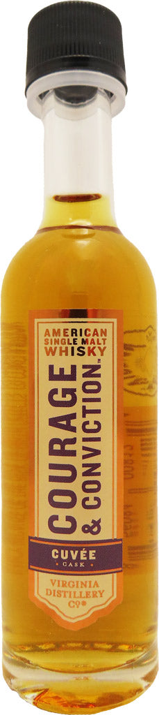 Virginia Distillery Co Courage & Conviction Cuvee Cask American Single Malt Whisky 50ml-0