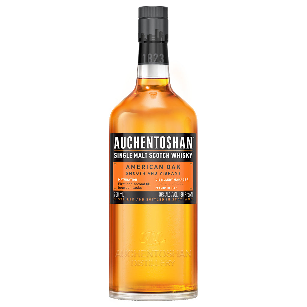 Auchentoshan American Oak Single Malt Whiskey 750ml-0