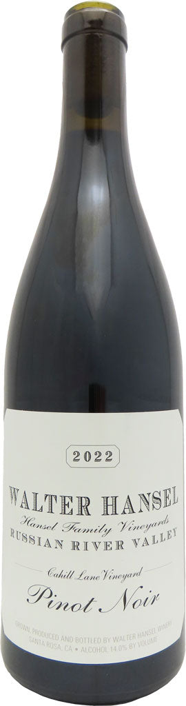Walter Hansel Cahill Lane Pinot Noir 2022 750ml-0