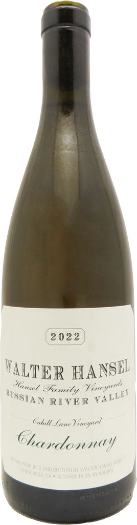 Walter Hansel Chardonnay Cahill 2022 750ml-0